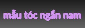 mẫu tóc ngắn nam